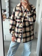 Geruite jas - Maat xs, Ophalen of Verzenden, Zo goed als nieuw, Maat 38/40 (M), Beige