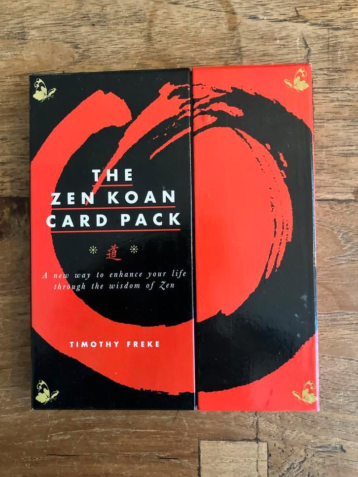 Zen Koan Card Pack - Timothy Freke, Boeken, Esoterie en Spiritualiteit, Zo goed als nieuw, Overige typen, Tarot of Kaarten leggen
