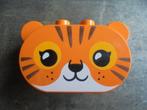 Lego Duplo Brick 2x4x2,5 Rounded Ends & Ears (zie foto's), Ophalen of Verzenden, Gebruikt, Losse stenen, Duplo