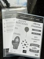 Stampin up Celebrate with tags bundel nieuw, Nieuw, Ophalen of Verzenden