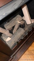 Schouw met gell brander, Ophalen, Zo goed als nieuw, Vrijstaande haard, Elektrische haard