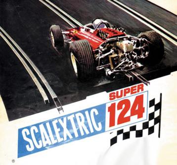 Gezocht Scalextric 124 Slot Cars, baandelen, accessoires beschikbaar voor biedingen