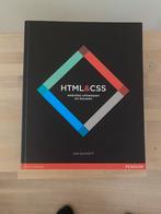 HTML & CSS, Boeken, Informatica en Computer, Programmeertaal of Theorie, Ophalen of Verzenden, Jon Duckett, Zo goed als nieuw