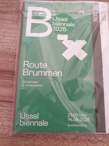 Nieuwe reisgids; Internationale Kunstroute IJssel, €3,50. beschikbaar voor biedingen