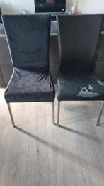Gratis op te halen - eetkamerstoelen (4x), Huis en Inrichting, Stoelen, Ophalen, Gebruikt, Twee