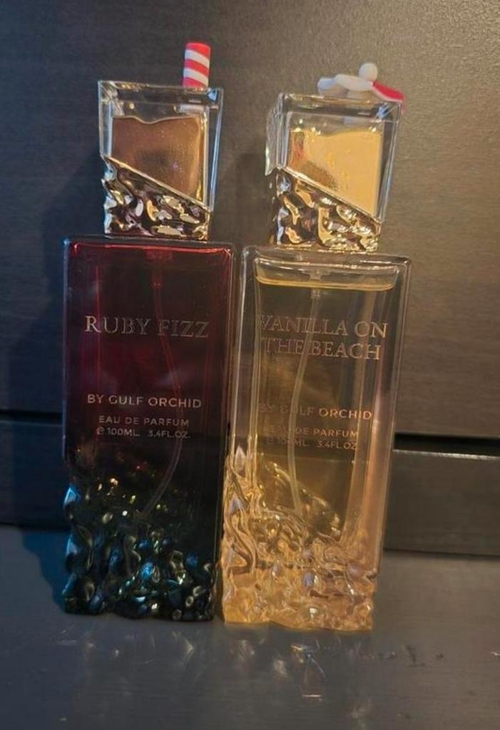 Gulf orchid vanilla on the beach & ruby fizz samples, Sieraden, Tassen en Uiterlijk, Uiterlijk | Parfum, Nieuw, Ophalen of Verzenden