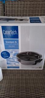 Elektrische pan - CaterTech Snackpan XL - Nieuw in doos, Ophalen of Verzenden, Zo goed als nieuw