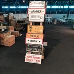 AIR RAID SHELTER Bord, Ophalen of Verzenden, Luchtmacht, Nederland