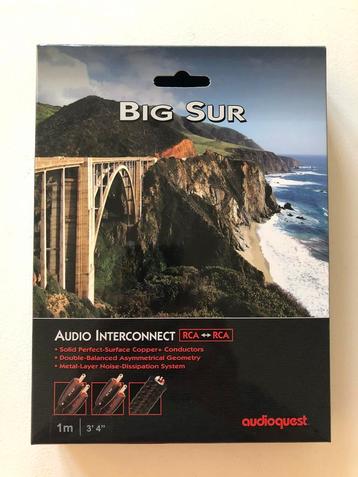 Audioquest Big Sur RCA <—> RCA lengte 1 m.