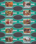 Sigarenbanden De Rode Ridder, Murillo 1-10 groen-zilver, Verzamelen, Ophalen of Verzenden, Nieuw, Sigarenbandjes