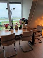 Grootte eettafel wegens verhuizing, Ophalen, 200 cm of meer, 50 tot 100 cm, Zo goed als nieuw