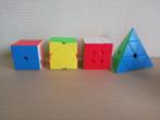 Rubiks Kubus Set - 4 stuks, Ophalen of Verzenden, Zo goed als nieuw, Rubik's of 3D-puzzel