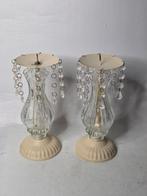 Glazen kandelaars, Ophalen of Verzenden, Glas