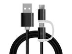 Reekin 2 in 1 Charging Cable (USB Micro, Telecommunicatie, Nieuw, Ophalen of Verzenden