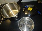 Bk. Snelkookpan, Huis en Inrichting, Keuken | Potten en Pannen, Ophalen, Gebruikt, Rvs, Pannenset