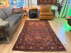 Handgeknoopt vintage Sarouk tapijt,  professioneel gereinigd, Huis en Inrichting, Stoffering | Tapijten en Kleden, Gebruikt, Handmade vintage handknotted persian oriental design carpet rug