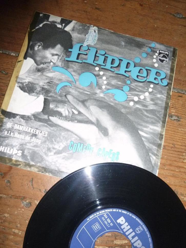 single FLIPPER goot de damrakkertjes - 1966, Cd's en Dvd's, Vinyl Singles, Gebruikt, EP, Pop, Ophalen of Verzenden