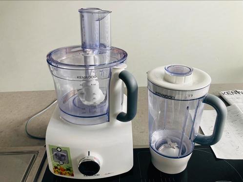 Keukenmachine Kenwood, wit, kan alles!, Witgoed en Apparatuur, Keukenmixers, Zo goed als nieuw, 1 tot 2 liter, 3 snelheden of meer