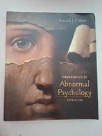Fundamentals of abnormal psychology, Boeken, Ophalen of Verzenden, Alpha, Zo goed als nieuw, WO