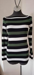 Nikkie trui gestreept zwart groen wit maat s 36 igs, Kleding | Dames, Truien en Vesten, Nikkie, Ophalen of Verzenden, Gedragen