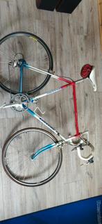 Gazelle Champion Mondial  65cm Campagnolo rood/wit/blauw., Fietsen en Brommers, Fietsen | Oldtimers, Ophalen of Verzenden, Jaren '60 of nieuwer