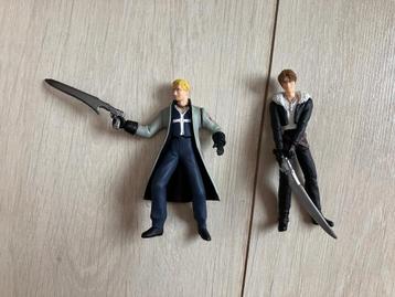Final Fantasy VIII Figuren Squall en Seifer beschikbaar voor biedingen