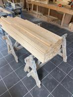 Partijtje vuren hout (B) geschaafd, Doe-het-zelf en Verbouw, Hout en Planken, Ophalen, 25 tot 50 mm, Nieuw, Balk