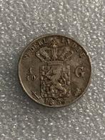 1/10 gulden 1857, Nederlands Indië., Postzegels en Munten, Munten | Nederland, Koning Willem III, Verzenden, Zilver, 10 cent