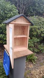 Buiten Boekenkast MiniBieb Mini Bieb Ruilkast kast, Ophalen, Nieuw, Hout, Overige typen
