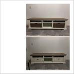 Landelijk tv meubel Draaibare laden, Ophalen, 150 tot 200 cm, Zo goed als nieuw, Minder dan 100 cm