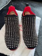 Christian Louboutin Spike Donna Flat - Maat 38, Ophalen, Zwart, Onbekend, Zo goed als nieuw