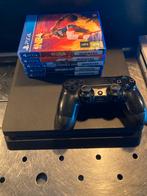 PS4 met 5 games + controller, Spelcomputers en Games, Spelcomputers | Sony PlayStation 4, Ophalen, Met 1 controller, Slim, 500 GB