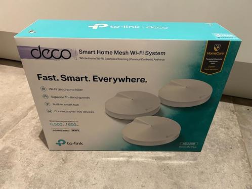 3x Deco M9 TP-Link V2 versie 2 plus AC2200 Mesh Router, Computers en Software, WiFi-versterkers, Zo goed als nieuw, Ophalen of Verzenden