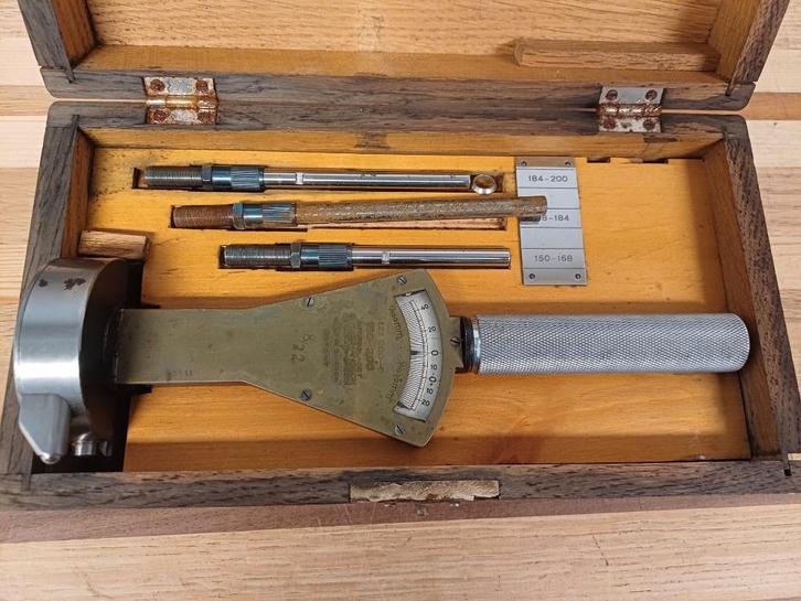 Vintage meetgereedschap Johansson, Doe-het-zelf en Verbouw, Meetapparatuur, Gebruikt, Ophalen of Verzenden
