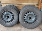 Stalen velgen met winterbanden Michelin 215/65R16 Ford, Auto-onderdelen, Banden en Velgen, Ophalen, 16 inch, Banden en Velgen