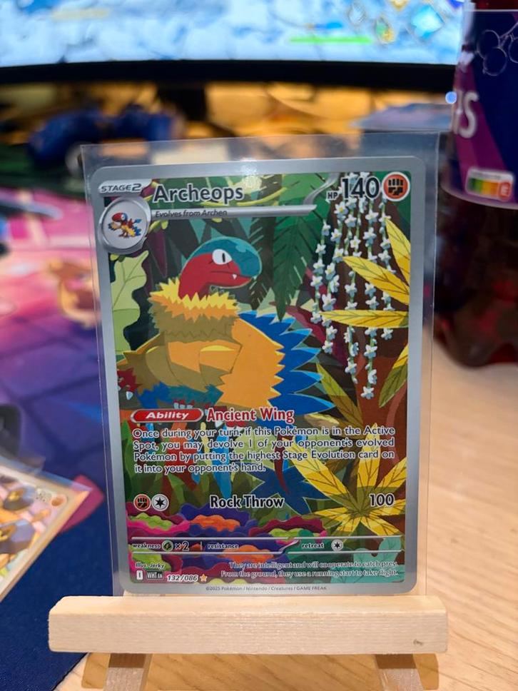 Archeops WHT #132 - Nieuw!, Hobby en Vrije tijd, Verzamelkaartspellen | Pokémon, Nieuw, Losse kaart, Ophalen of Verzenden