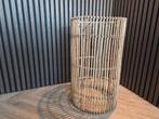 Grote Ibiza / Boho lampenkap van bamboe / Rotan, Huis en Inrichting, Lampen | Lampenkappen, Ophalen, Zo goed als nieuw, Boho - Ibiza