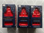 3 porseleinen huisjes nummer 1,3 en 5! Nieuw!, Ophalen of Verzenden, Zo goed als nieuw