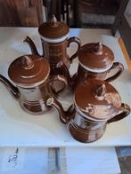 4 Irish Koffiepotten, Antiek en Kunst, Antiek | Keukenbenodigdheden, Ophalen of Verzenden
