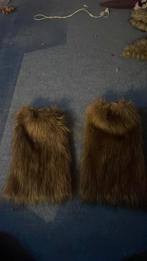 Emo grunge y2k furry legwarmers, Onbekend, Verzenden, Nieuw, Bruin