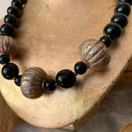 Git jet beschermt aura straling zuivert loslaten uniek magie, Sieraden, Tassen en Uiterlijk, Kettingen, Zwart, Nieuw, Ophalen of Verzenden