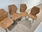 4 MX Sofa Eetkamerstoelen | Nette Staat | Geen gebreken, Ophalen, Bruin, Zo goed als nieuw, Vier