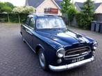Peugeot 403 , bj 1958 , geheel gerestaureerd, geen roest., Auto's, Oldtimers, Blauw, Handgeschakeld, Particulier, Sedan