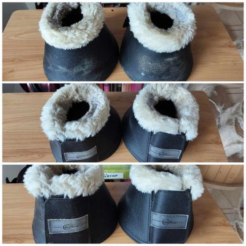 Zwarte springschoenen XLarge, Dieren en Toebehoren, Paarden en Pony's | Beschermers, Zo goed als nieuw, Rijden, Springen, Ophalen of Verzenden