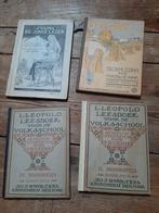 Vier antieke school leesboekjes (1917 tot 1926), Antiek en Kunst, Antiek | Boeken en Bijbels, Ophalen of Verzenden