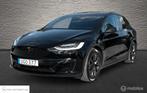 Tesla Model X Plaid AWD 6p. 100kWh, 1020 pk, Yoke, trekhaak, Auto's, Automaat, Model X, Gebruikt, Zwart