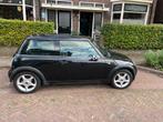 Mini 1.6 16V ONE 2002 Zwart, Auto's, Mini, Voorwielaandrijving, 15 km/l, 4 cilinders, 4 stoelen