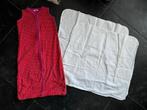 Baby slaapzak HEMA & 2x moltonlaken matrasbeschermer wieg, Ophalen of Verzenden, Zo goed als nieuw, 70 tot 85 cm, Slaapzak
