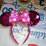 Disneyland Minnie Mouse haarband roze, Mickey Mouse, Ophalen of Verzenden, Knuffel, Zo goed als nieuw