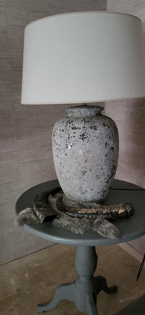 XXL Kruiklamp, Huis en Inrichting, Lampen | Tafellampen, Zo goed als nieuw, 75 cm of meer, Stof, Overige materialen, Ophalen